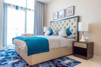 Luxury Escapes - Quiet Studio near Expo City and DWC Airport - CELESTIA TOWER, Dubaj (fotografie 4)
