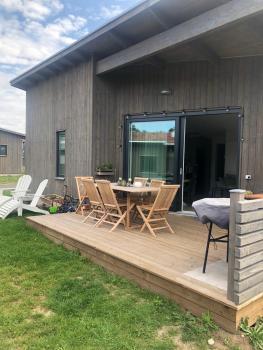 Gotland Tofta, Stuga med superläge! Havsutsikt på Tofta strand mindre än 10 minuter till en av Sveriges högst rankade golfbana!, Visby (foto 2)
