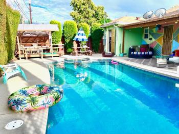 Endless summer in LA *HEATED POOL/HOT TUB/CABANA*, Los Ángeles (foto 2)