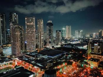Fame Residences Tower-1 Unit 3207 in Mandaluyong 1 Br w Balcony City view, Manila (fotografie 3)