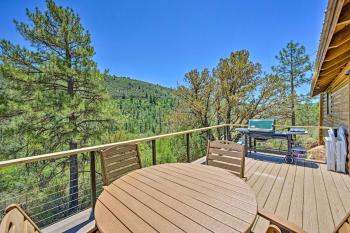 Deck & Mogollon Rim Views: Secluded Payson Cabin, Payson (foto 2)