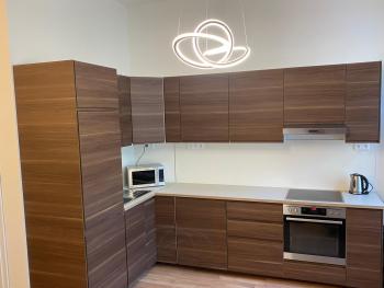Designed apartment next to Vaclav square with terrace and private garage, Praha (fotografie 4)