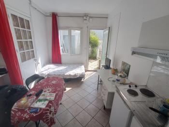 Studio indépendant, avec piscine et jardin, direct gare aéroport, 1 lit pour 2 personnes Direct Gare Aéroport, Тулуза (фото 5)