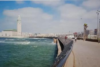 Grand Appartement à 5 min de la mer et de la mosqué hassan II de Casablanca, Касабланка (фото 3)