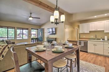 Patio, Fenced Yard Pet-Friendly Pinetop Cabin!, Indian Pine (photo 3)