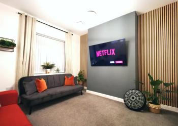 HEYHOO The Mellor - Holiday Home With Free Parking - 5 Minutes Drive to Coop Live, Etihad Stadium & Manchester City Centre, Manchester (fotografie 5)