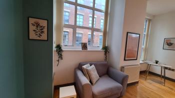 Spacious, bright and airy city centre flat. Unique converted Mill., Manchester (fotografie 5)