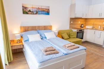 SWEET HOME Apartman , 30sqm studio, free private parking, mountain view, balcony, 20 min from downtown, Budapešť (fotografie 5)