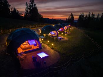Peak Glamp & Jacuzzi - Zakopane - Widok na Góry, Закопане (фото 2)
