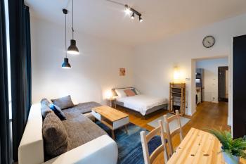 Cozy Apartment, 2 Private terraces, 8 min to city center, Vídeň (fotografie 2)