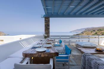 Luxury villa by the beach, Ándros (fotografie 2)
