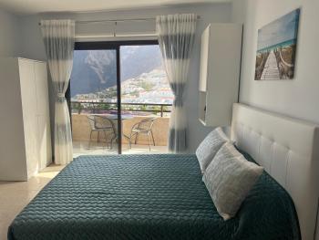 Studio with fantastic sea view in Los Gigantes, Puerto de Santiago (Foto 2)