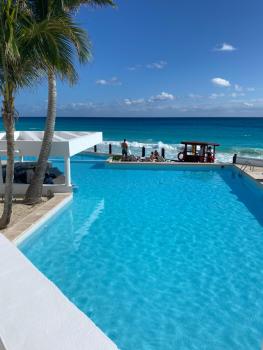 Beachfront Suite Deluxe -Best Ocean View, Resort with beach, Gym and Spa, Cancún (photo 3)