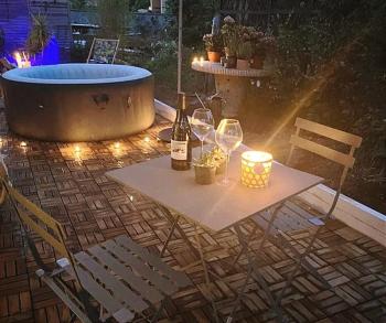 Superbe appartement avec jacuzzi avec jardin privé, Лион (фото 4)