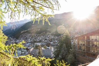 Studio direkt im Zentrum, tolle Terrasse, Aussicht, Zermatt (fotografie 4)