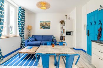 Le Grand Studio Bleu 25M2, 120m Vieux-Port , Clim ,Wifi, Accès autonome avec code, Marseille (fotografie 3)