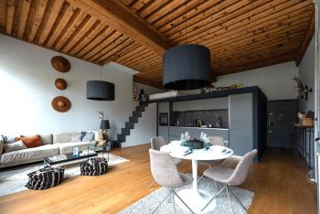 LE LOFT ETHNIC - avec jolie vue sur la Saône, Lyon (foto 3)