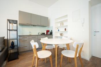 Spacious apartment with huge shared terrace and grill located between city centre and Donau river, Vídeň (fotografie 2)