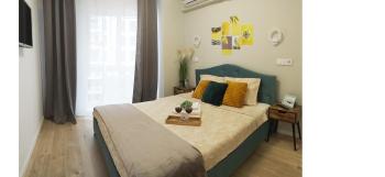 SUNSHINE - New & Quiet 1BR Apt, Business area, close to Airport, Highway A3, Subway, Бухарест (фото 2)