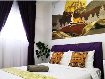 BOHEMIAN HOME 3 bedroom -10 mins to Mid Valley, Kuala Lumpur (Foto 4)
