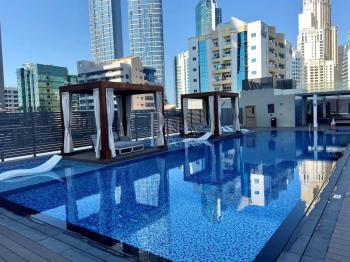 Vacationer Holiday Homes l Elegant 1 Bed l Dubai Marina l City Skyline View, Dubái (foto 2)