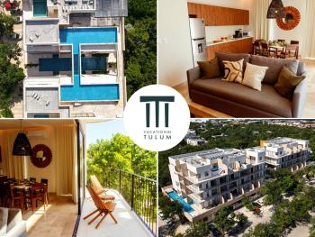 2BR with Fast WiFi FREE BIKES, Rooftop, Pool, and Gym, Тулум (фото 2)