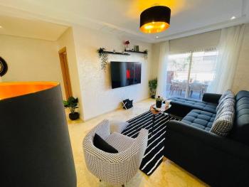 2min to Casa Finance City, Fiber, 110m2, Park free, PS4, IPTV, Netflix and many more, Casablanca (photo 2)