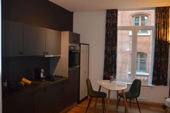 Hippe studio in historisch gebouw in oude centrum, Amberes (foto 5)