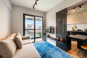 AQ1215 Apto 1 quarto com vista Prox Av Paulista, São Paulo (photo 3)