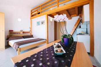 Studio Apartment in Duce with Sea View, Terrace, Air Conditioning, WiFi 4167-6, Duće (zdjęcie 5)