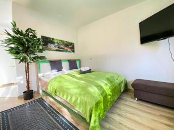 Wohlfühl-Apartment mit kostenfreier Tiefgarage, WiFi & Terrasse, Leipzig (Foto 4)