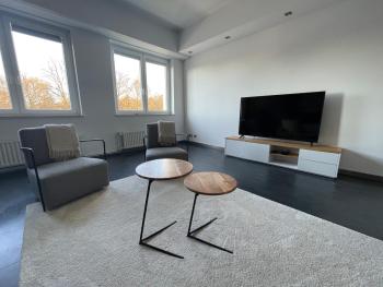 TruRetreats Design Loft für 8 Personen I Riesige Küche I eCharger I 65z SmartTV I 150qm, Hamburg (photo 5)
