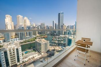 FAM Living - Marina Marvel - Studio Apartment with Breathtaking Views in Studio One Tower, Dubaj (fotografie 2)