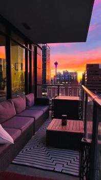 LUXURY DT, 2 Bedroom DEAL, Private Balcony, Full Kitchen, Gym - FREE PARKING, Calgary (fotografie 3)