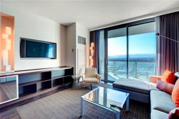Luxury 53rd Flr Condo with Amazing Sunset View & Balcony NO ReFee at Palms Place, Las Vegas (photo 4)