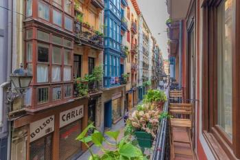 Piso Diseño Deluxe Casco Viejo entrada autonoma y ascensor, Bilbao (fotografie 4)
