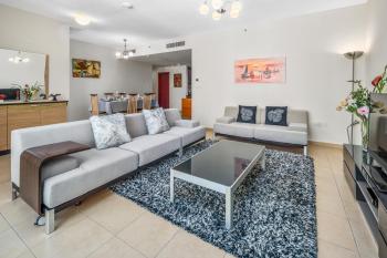 Lovely 2-bed condo in JBR - 5 mins from beach - Palm View!, Dubaj (fotografie 3)