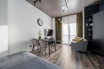 Cosy studio apartments in Ridzenes residence, Riga (fotografie 4)