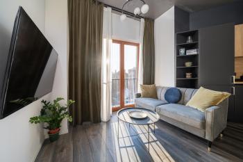 Cosy studio apartments in Ridzenes residence, Riga (fotografie 5)