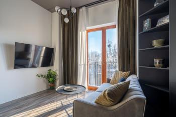 Cosy studio apartments in Ridzenes residence, Riga (fotografie 3)