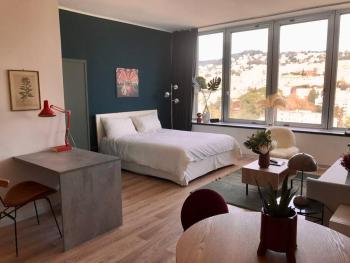 Central studio loft w great view, Genova (foto 2)