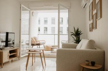 Bel appartement climatisé avec place de parking, Marseille (fotografie 2)