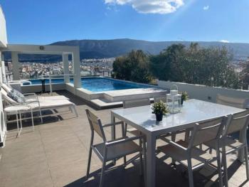 Athens Lycabettus Hill Penthouse, Private Roof Garden & Pool, Atény (fotografie 2)