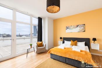 PINEAPPLE APARTMENTS - Penthouse am Zwinger - 162qm - 1x free parking, Drážďany (fotografie 5)