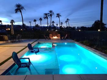 Desert Escape, Stunning View, Pool, BBQ, Firepit, Gated, Walk2 Coachella Music Festival, Indio (foto 2)