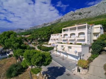 Apartment in Brela with sea view, terrace, air conditioning, WiFi 201-2, Brela (Foto 3)