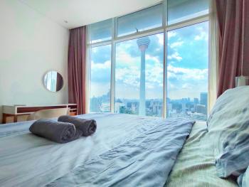 Luxury 2BR Home in Vortex Stunning KL Tower View Free WiFi, Kuala Lumpur (photo 4)