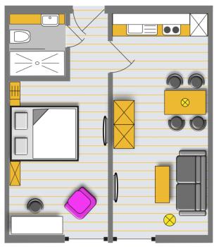 7THINGS - my favorite apartment, Brémy (fotografie 4)