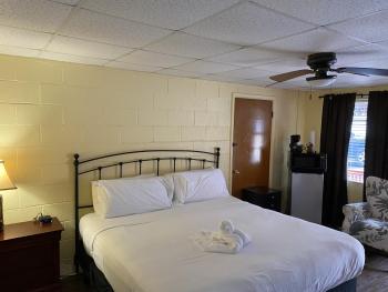 JI4, King Guest Room at the Joplin Inn at entrance to the resort Hotel Room, Mount Ida (Foto 4)