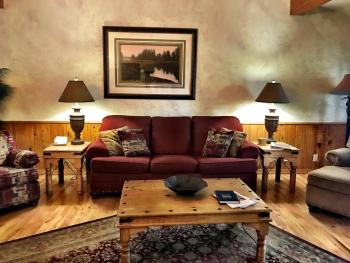 C15 - Lake view two bedroom, two bath Harbor North luxury cottage with private hot tub overlooking Lake Ouachita, Mount Ida (zdjęcie 2)
